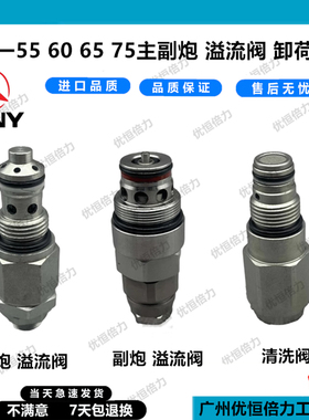三一SY55 60 65 75分配阀主炮副炮溢流阀安全阀压力阀挖勾机配件