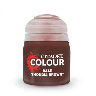 战锤 CITADEL 颜料底漆BASE: THONDIA BROWN (12ML)