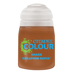 战锤 CITADEL 颜料描影漆 Shade: Seraphim Sepia (18Ml)