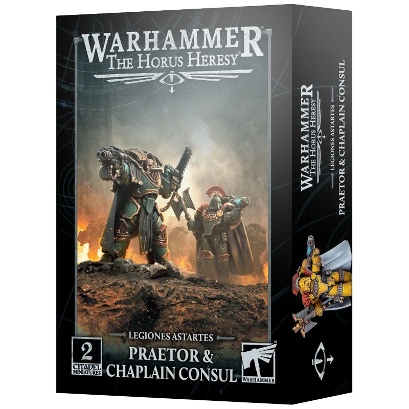 阿斯塔特军团:执行官&牧师执政官L/Astartes:Praetor&Chaplain