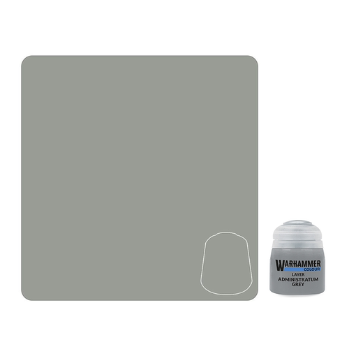 ADMINISTRATUM GREY warhammer 颜料 灰色 涂层漆  LAYER