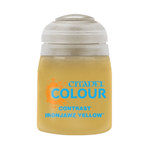 战锤 CITADEL 颜料对比漆 Contrast: Ironjawz Yellow (18Ml)