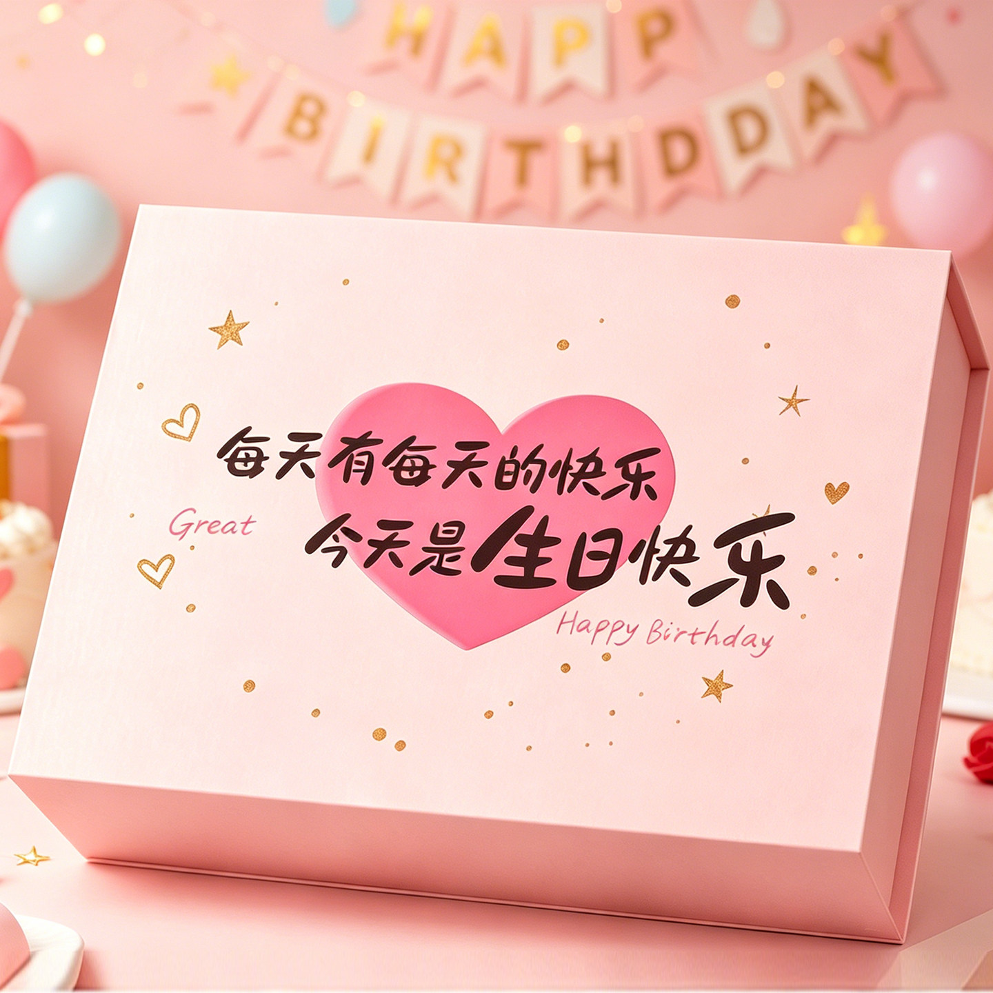 仪式感专属生日礼物盒送女生女友图片