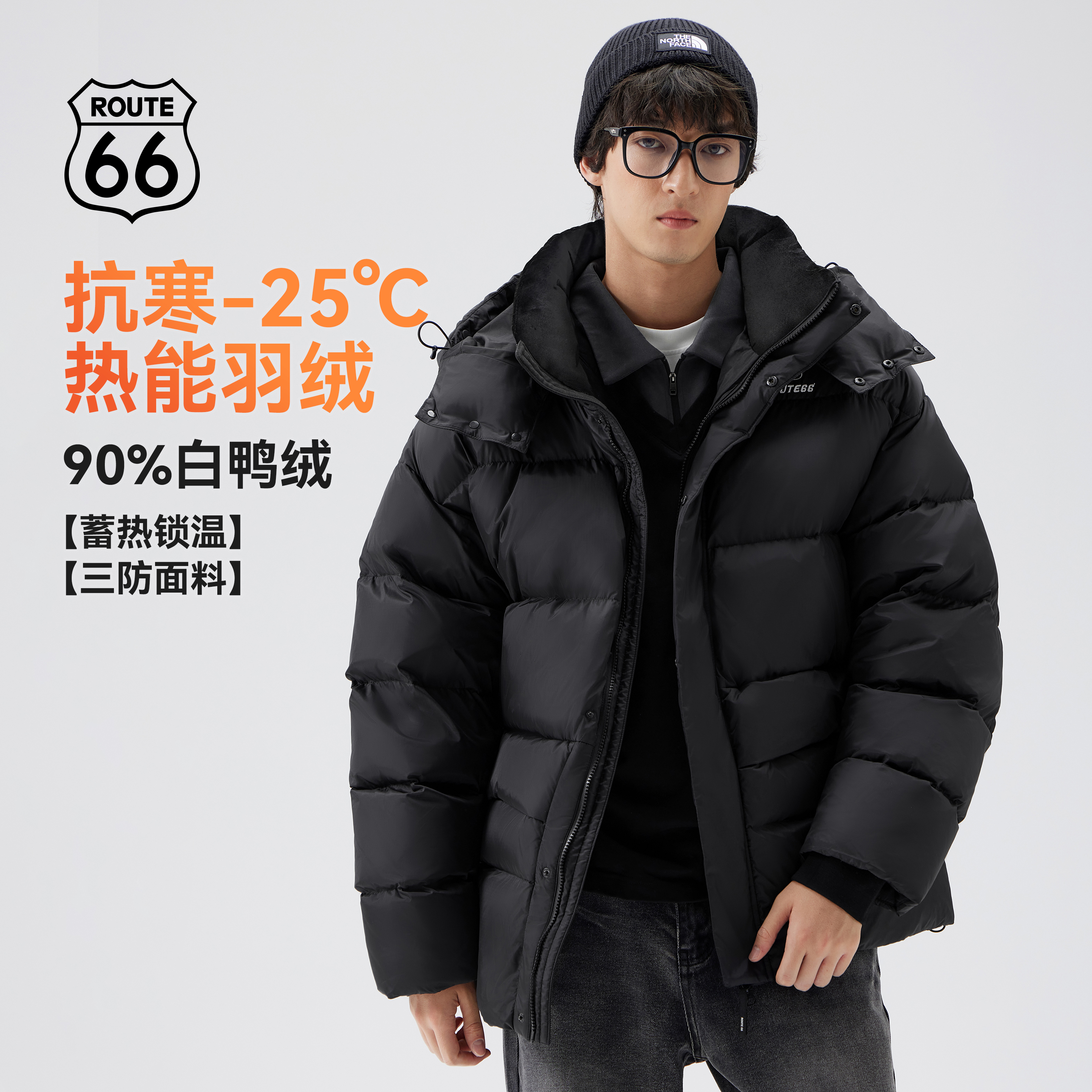 【限时限量伴价】冬季连帽羽绒服