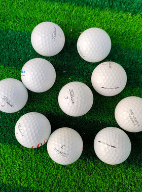高尔夫球二手球titleist三四层卡拉威二手高尔夫球下场比赛球用品