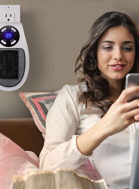 跨境小型宝马暖风机迷你热风扇速热电暖器portable heater取暖器