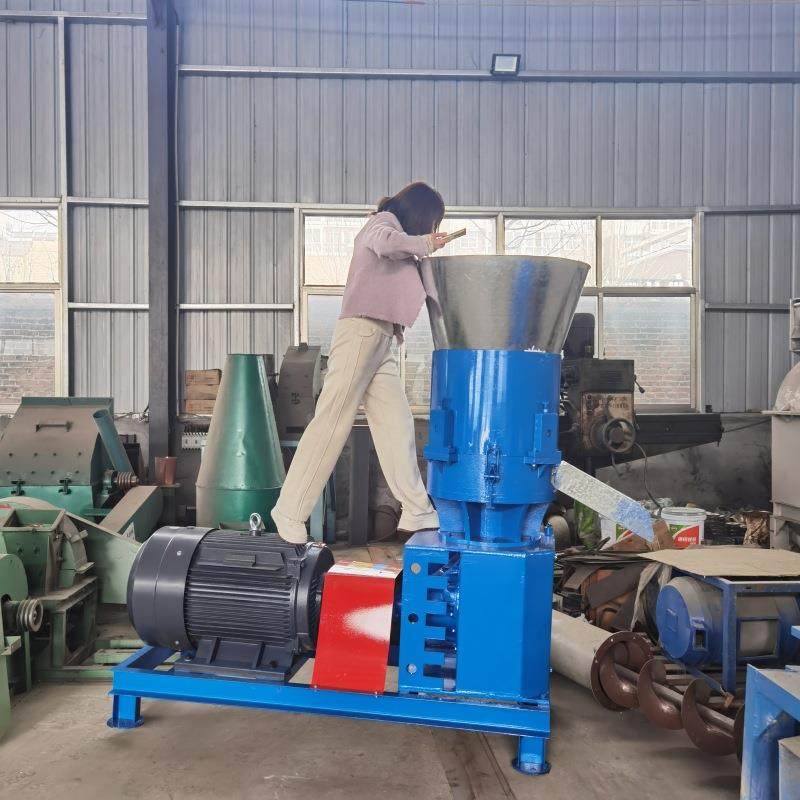 大型500饲料颗粒机养殖饲料颗粒机鸡鸭饲料制粒机有机肥造粒机