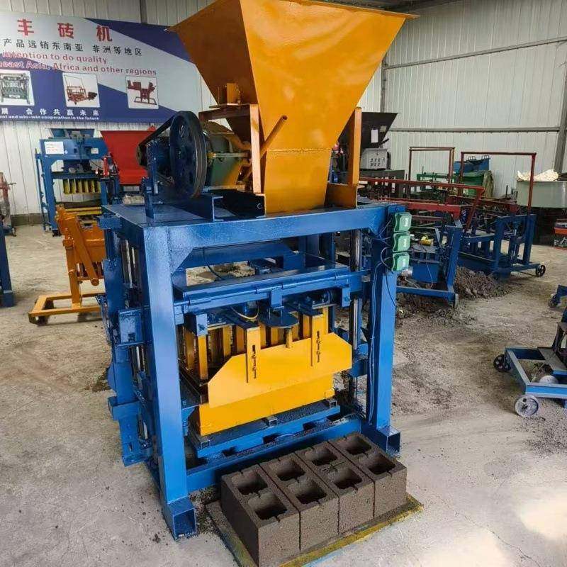多功能制砖可换模具4-35制作铺路砖植草砖城市道路铺装水泥制砖机