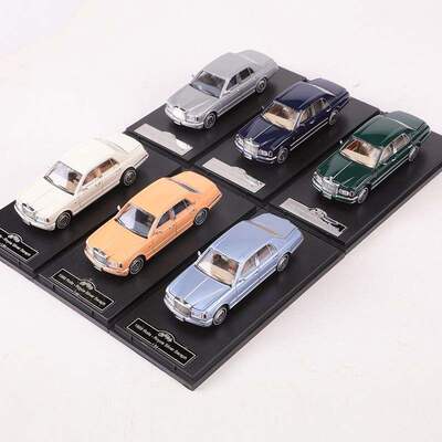 新款 GFCC 1:64 1998劳斯 Rolls Royce 银天使仿真合金汽车模型