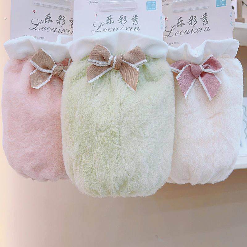 上班女式高级感袖套套袖女款办公室套袖女款洋气毛毛袖套护袖防脏