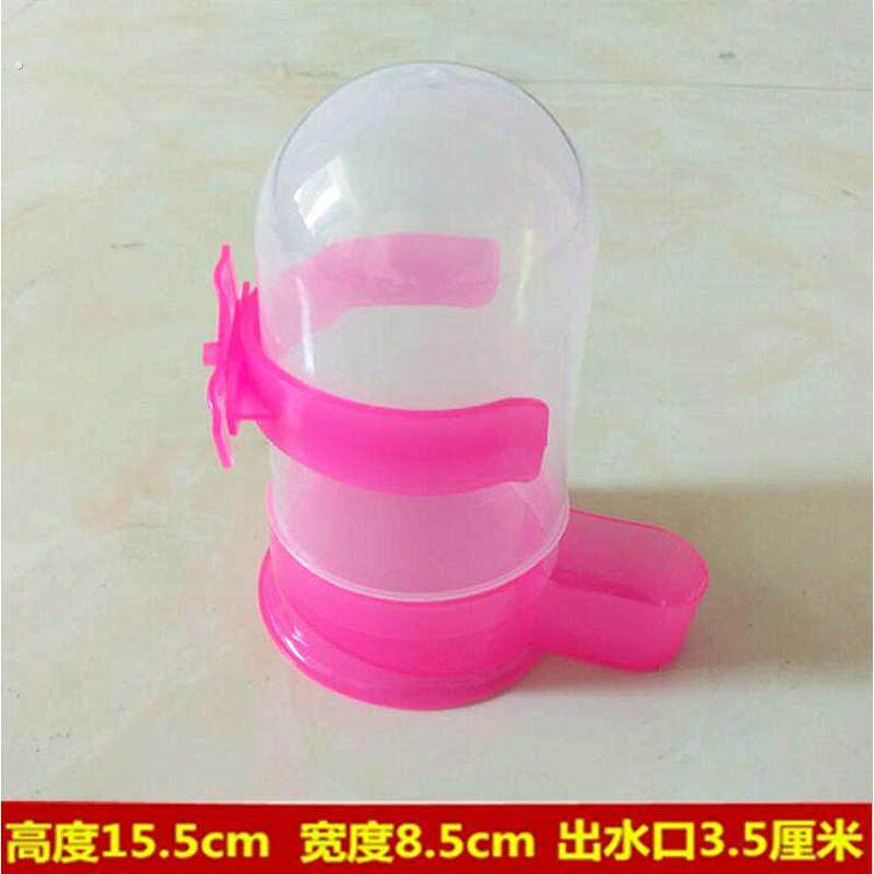 猫咪饮水器自动饮水器喝水神器不湿下巴加菲猫挂式水壶鸟类饮水
