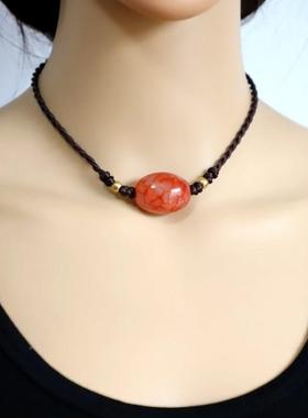 甲状腺术后遮挡项炼遮脖子疤痕饰品遮甲状腺疤痕项炼民族锁骨炼