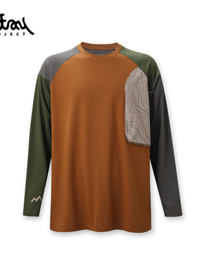 Mountain Moods速干T恤长袖棉感吸汗透气杜邦Sorona冰感抑菌