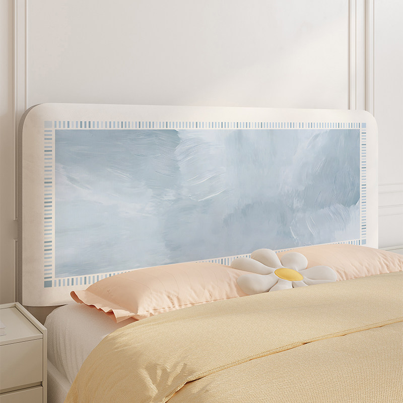 2025新款全包床头罩弹力床头套软包实木皮床靠背防尘保护套罩耐脏,居家布艺,床头罩,淘宝优惠券,粉丝福利购,淘宝优惠卷