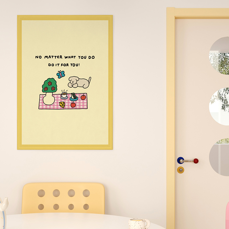 ins风多巴胺家居挂布咖啡店墙面装饰氛围感背景布出租屋床头改造