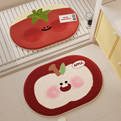 卫生间吸水地垫2025新款 浴室脚垫防滑进门口门垫加厚耐脏免洗垫子