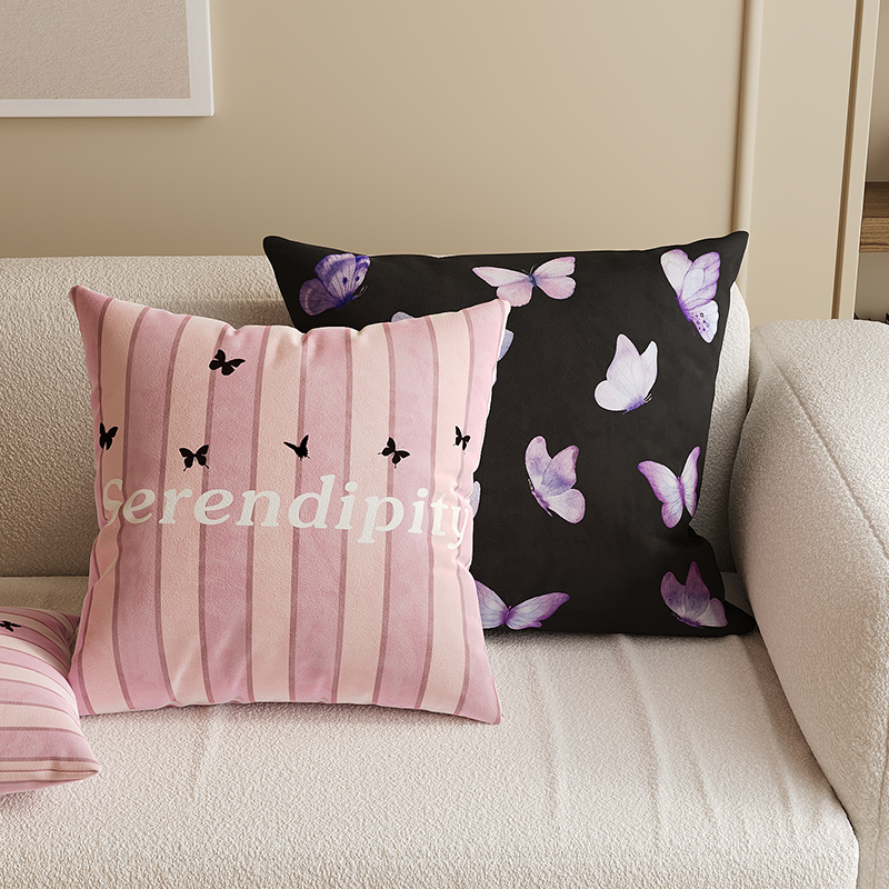 ins风轻奢抱枕套靠垫客厅沙发腰枕靠背靠枕卧室床头飘窗腰靠含芯,居家布艺,靠垫/抱枕,淘宝优惠券,粉丝福利购,淘宝优惠卷