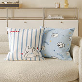 ins风可爱客厅沙发抱枕套飘窗靠垫靠背床头床上民宿腰枕腰靠含芯