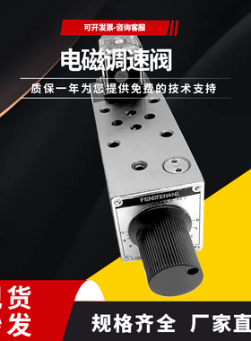 FTH FMS-GO4-03T FMS-G4-02T电磁流量调速阀G04 G06 02P B A