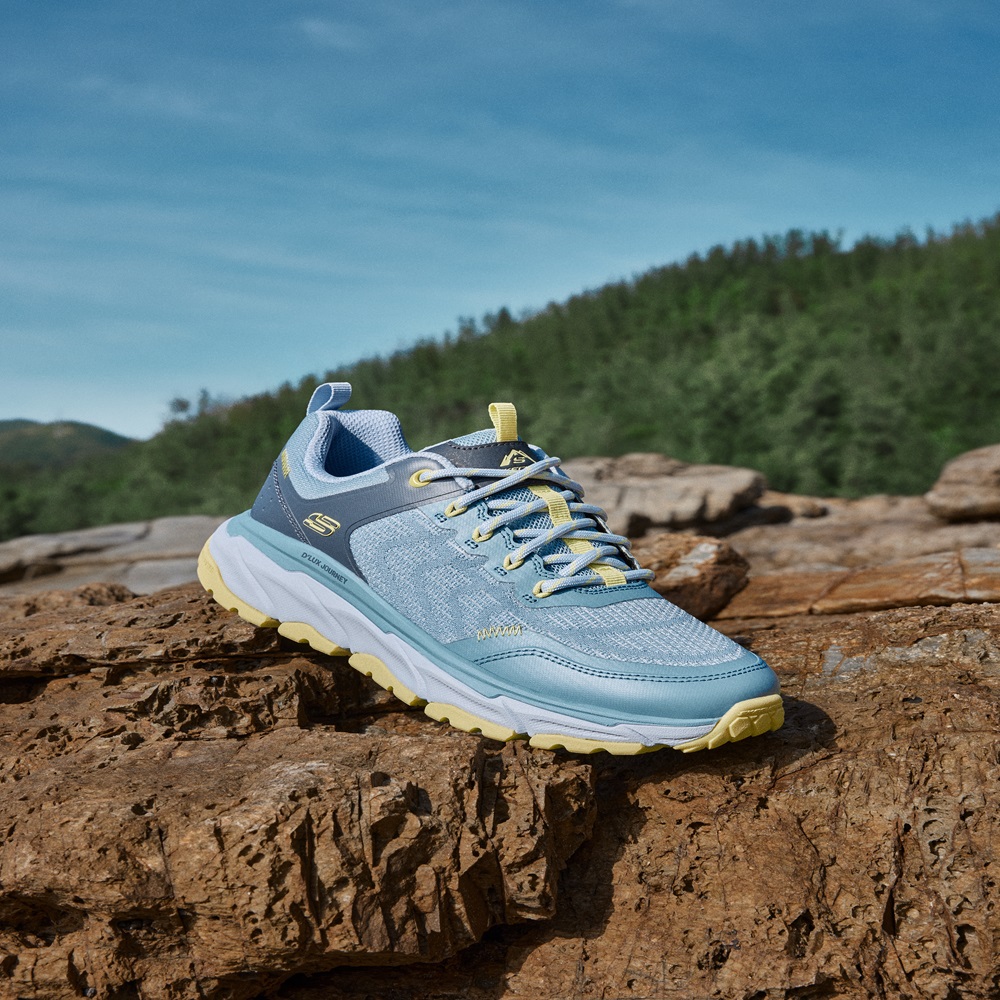 Skechers斯凯奇2024春季新款女生复古户外鞋休闲鞋耐磨缓震运动鞋
