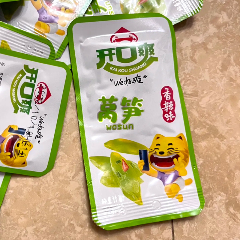 【⑥】香辣莴笋湖南产下饭菜咸菜泡菜酱腌菜莴笋零食即食