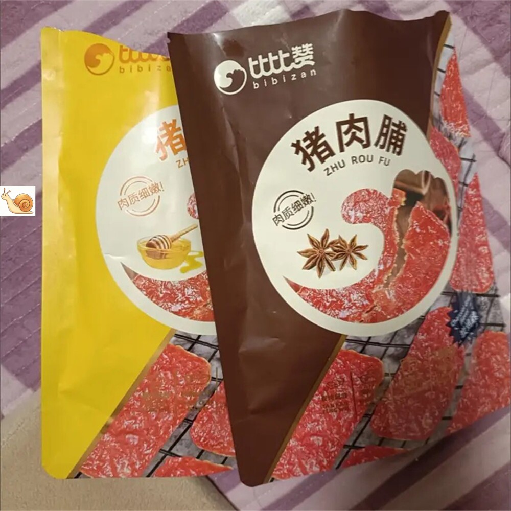 【抢】比比赞猪肉脯200g多口味宿舍零食熟食休闲食品即食肉
