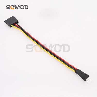 sqmOD电源延长线小4PIN公转SATA