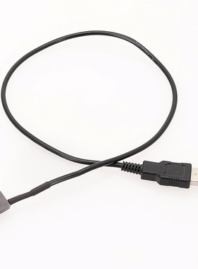 USB转4Pin风扇线 USB转CPU风扇线 笔记本桌5V 黑色 白色