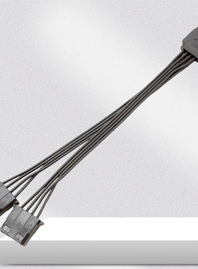 sata公转大4pin母 SATA公转IDE电源线 SATA15p公头一分二转大IDE