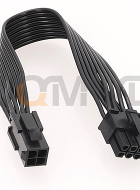 SQC27主板CPU 4转8 ATX CPU 4至8针适配器电缆电源  RoHS 18AWG 仪表PSU EPS12V主板 主板4针母转8P公