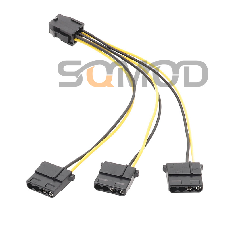 sqmOD电源显卡供电转接线6PIN