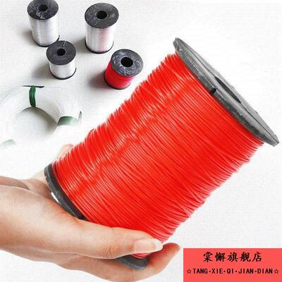 新工地工程白线绳砌墙尼龙用建筑线坠线工程施工白绳墨线白色红色