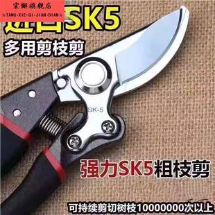 日本进口钢修枝剪刀树枝剪果枝花枝剪果树剪刀园林园艺剪刀粗枝剪