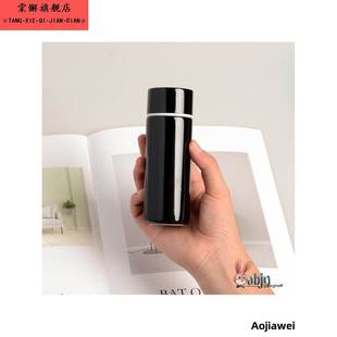 简约小巧水杯120ML迷你保温杯男女细长可爱随身携带装口袋里水杯|