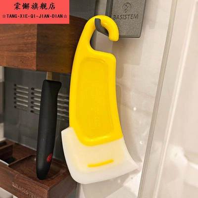 厨房矽胶刮刀洗碗机刮板食品级耐高温多功能刮油板不沾锅清洁刮刀