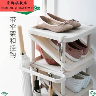 正反旋转鞋架可移动鞋柜带轮子鞋柜家用门口现代简约大容量经济型