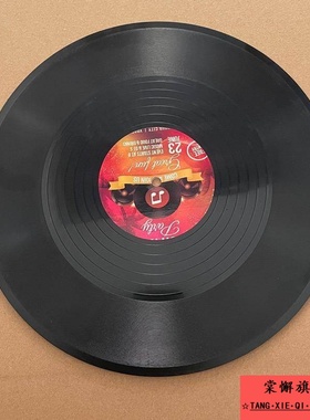 复古工业风黑胶唱片碟片模型道具墙饰壁饰酒吧创意怀旧装饰品摆件