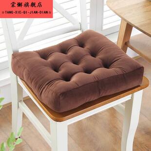 加厚坐垫椅垫增高硬家用办公室简约防滑屁股座垫学生凳子屁股垫子