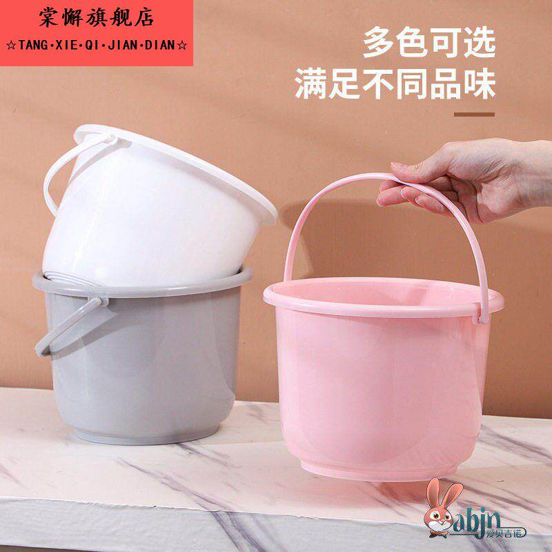 儿童打水仗迷你水桶小塑料桶厨房提灰色打扫卫生小桶玩具收纳小桶