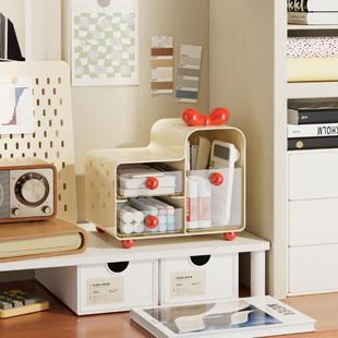 办公室桌面长尾夹收纳盒抽屉式工位大号小号铁夹子文件固定器鱼尾凤尾燕尾夹财务办公用品收纳神器整理置物架