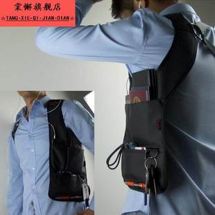 腋下包潮流手机包特工包贴身挎包钱包男女式 升级防盗隐藏式 单肩包