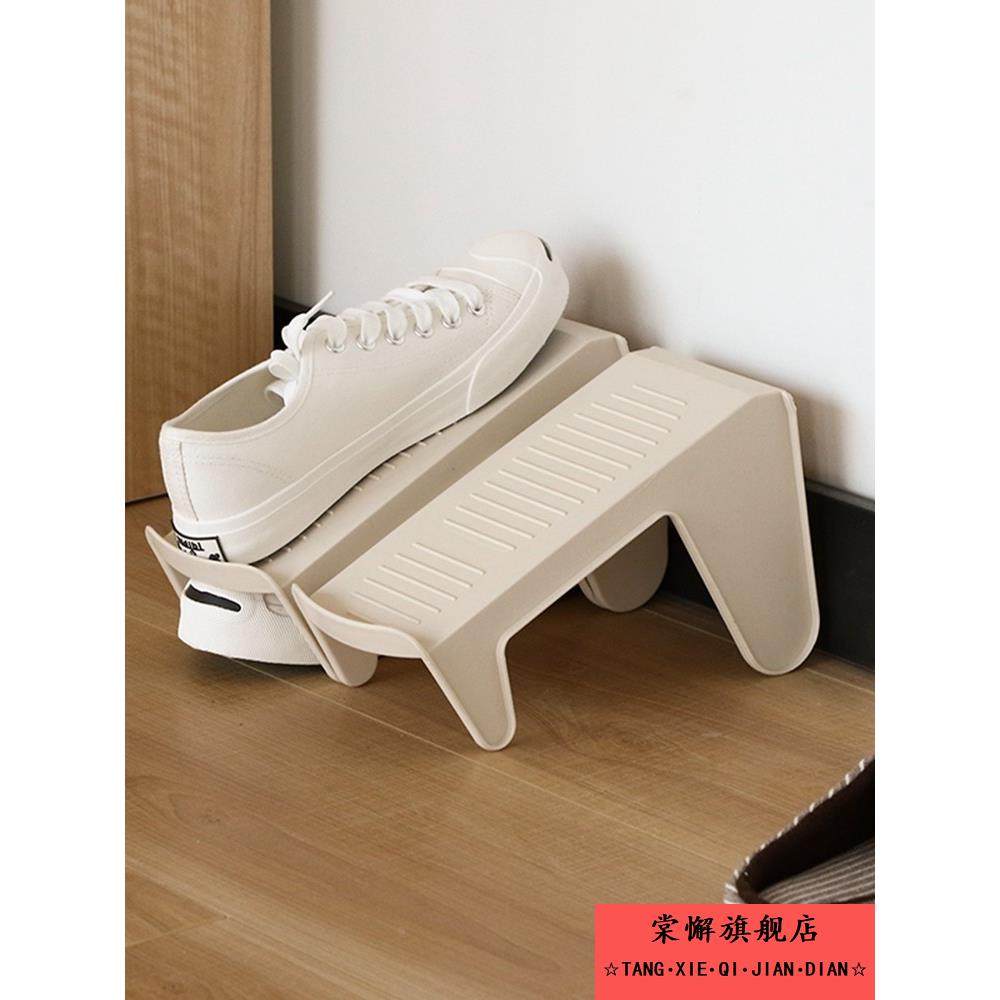 鞋柜内双层一体化倾斜加厚鞋架鞋托支架隔板搁架女鞋收纳神器,收纳整理,鞋子收纳架,淘宝优惠券,粉丝福利购,淘宝优惠卷