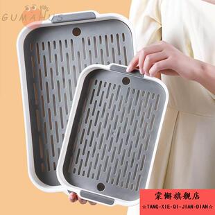 水杯架子置物架玻璃杯子收纳架放茶杯具酒杯双层沥水托盘家用神器