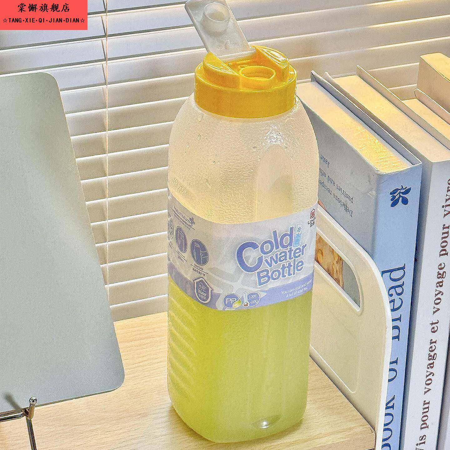 夏日可放冰箱冷水壶家用夏天冷萃杯学生上课凉水杯冷泡茶大容量 - 实物图
