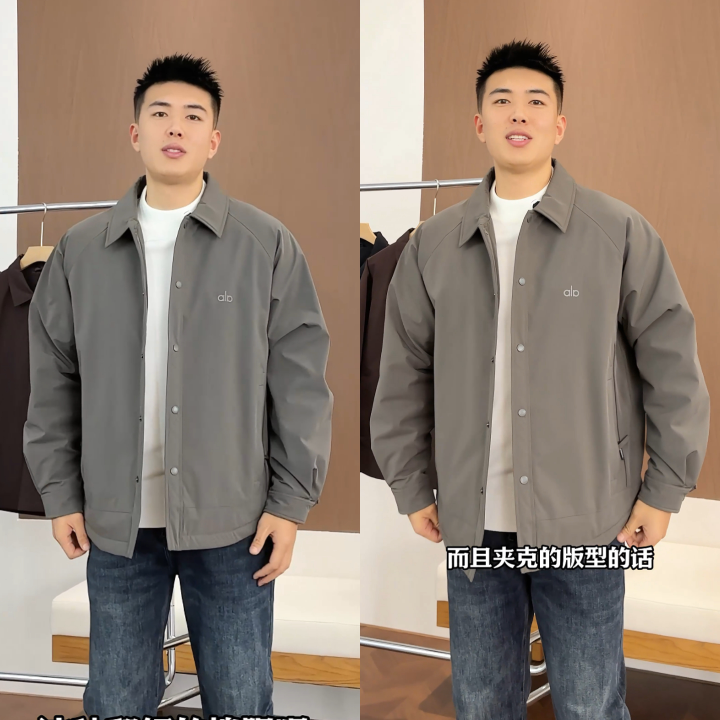 棉服男款冬季新款简约百搭高品质