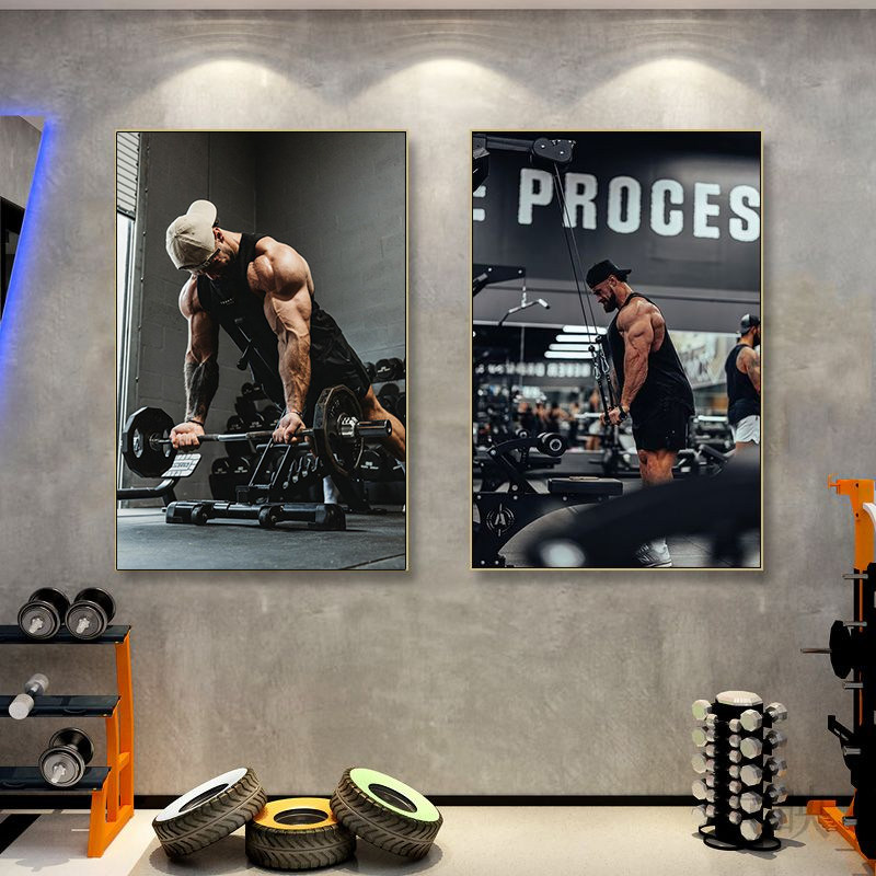 古典之王克里斯挂画健美工作室私教馆墙面装饰画健身房肌肉男壁画,家居饰品,现代装饰画,淘宝优惠券,粉丝福利购,淘宝优惠卷