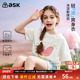 ask女童T恤女宝宝上衣2026夏款 短t小童宝宝甜美衣服女孩夏