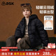 ask新年拜年服儿童羽绒服2025冬季 新款 男童外套上衣外套