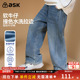 男童裤 新款 子儿童牛仔裤 ask童装 长裤 2026春秋装 儿童长裤