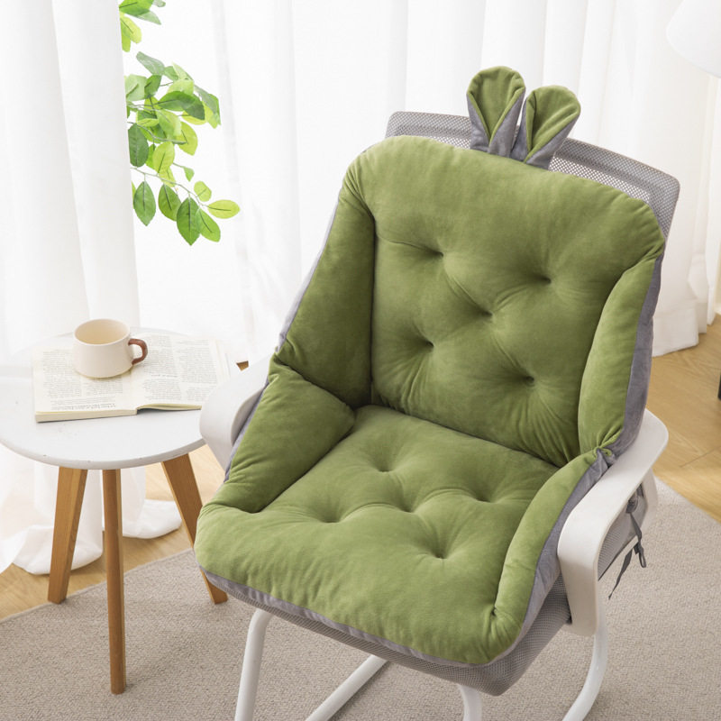 坐垫办公室椅子久坐美臀四季通用靠垫靠背一体加厚冬季屁股垫椅垫